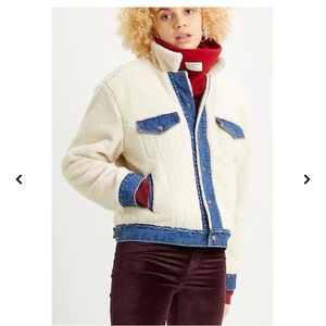 Premium Levi’s Ex Boyfriend Pieced Trucker Jacket